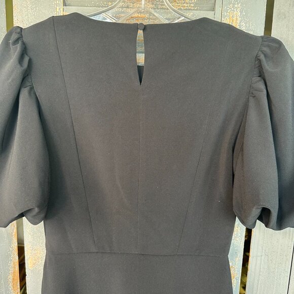 Hill House The Constance Midi Dress Black Sz XS NWT - Picture 15 of 16